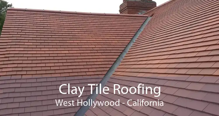 Clay Tile Roofing West Hollywood - California